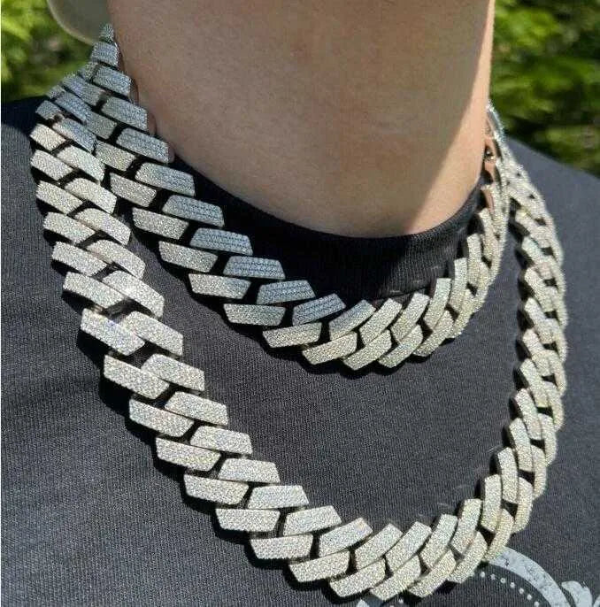 22MM Moissanite Cuban Link