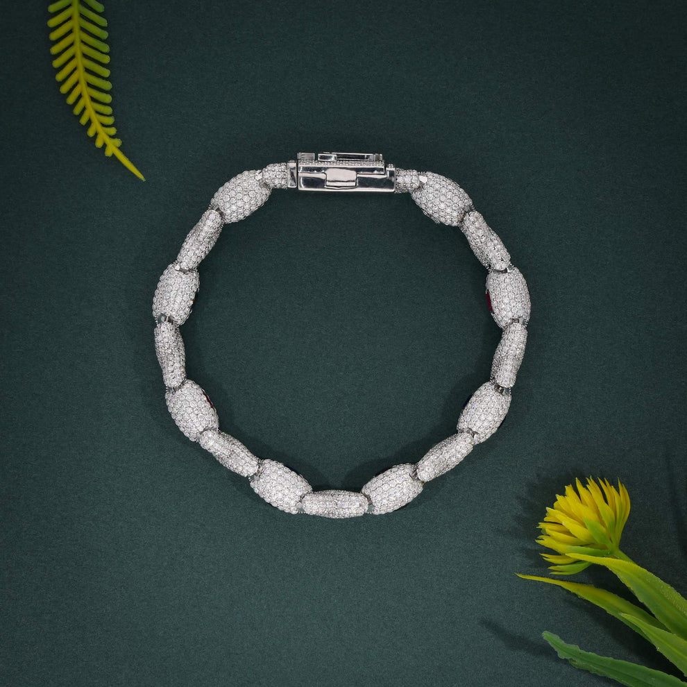 Evil Eye Moissanite Bracelet