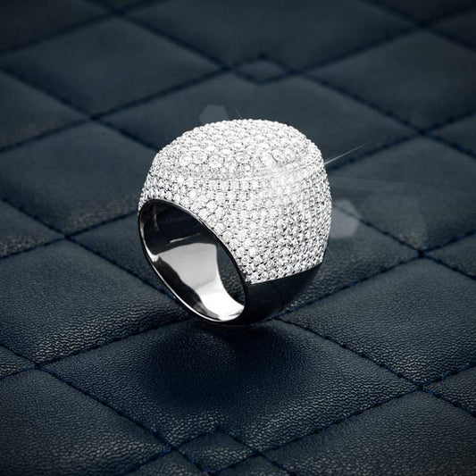 Moissanite Singlet Ring