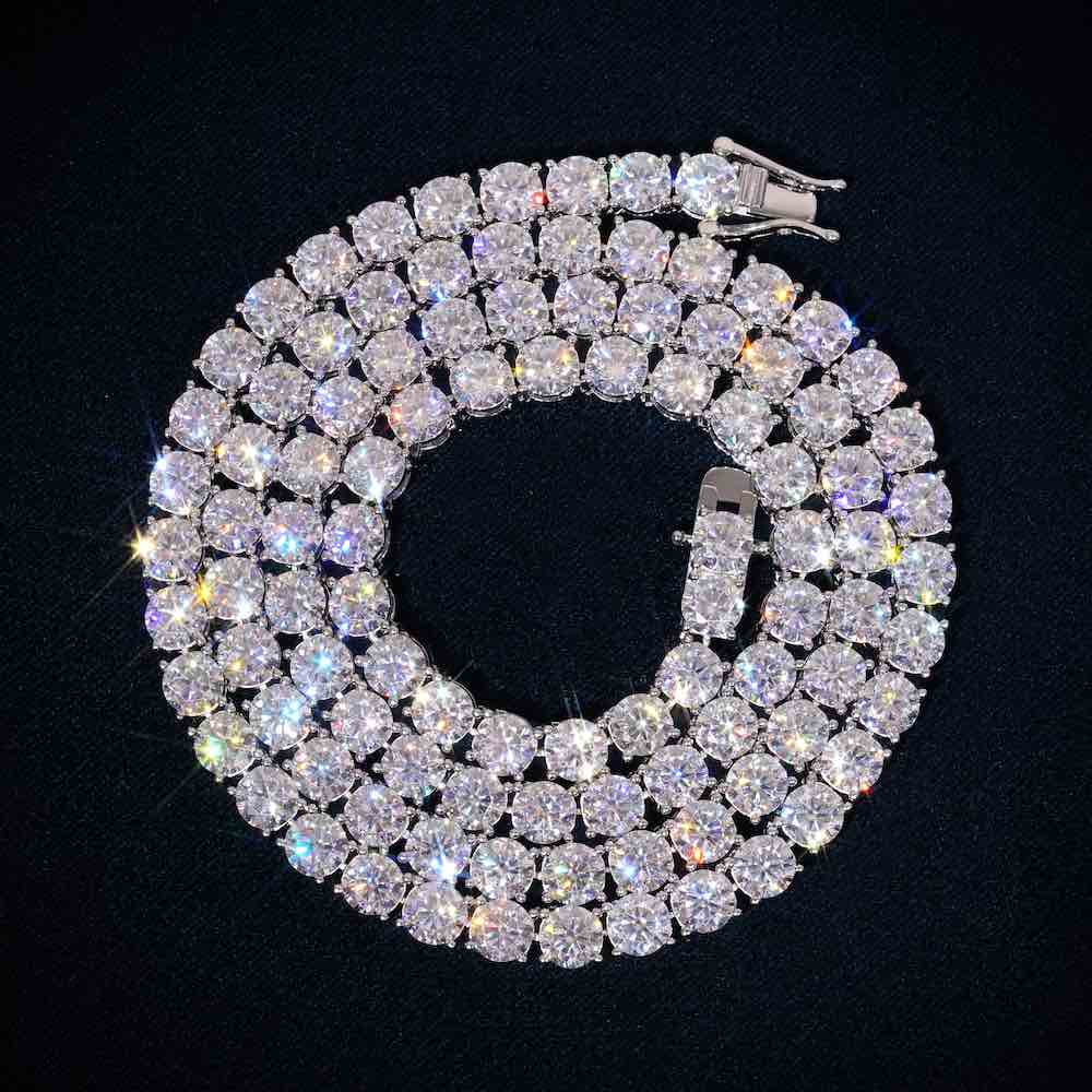 5MM Moissanite Tennis chain