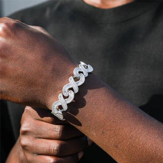 Moissanite Miami Cuban Link Bracelet