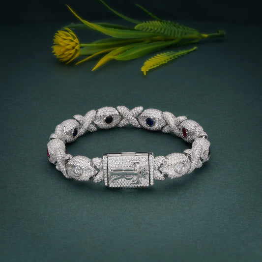 Evil Eye Moissanite Bracelet