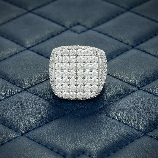 Moissanite Pimp Ring