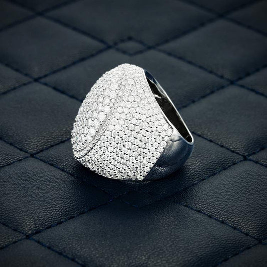 Moissanite Singlet Ring